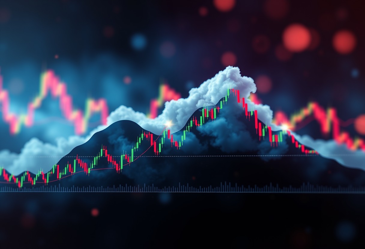 a graph of stock market